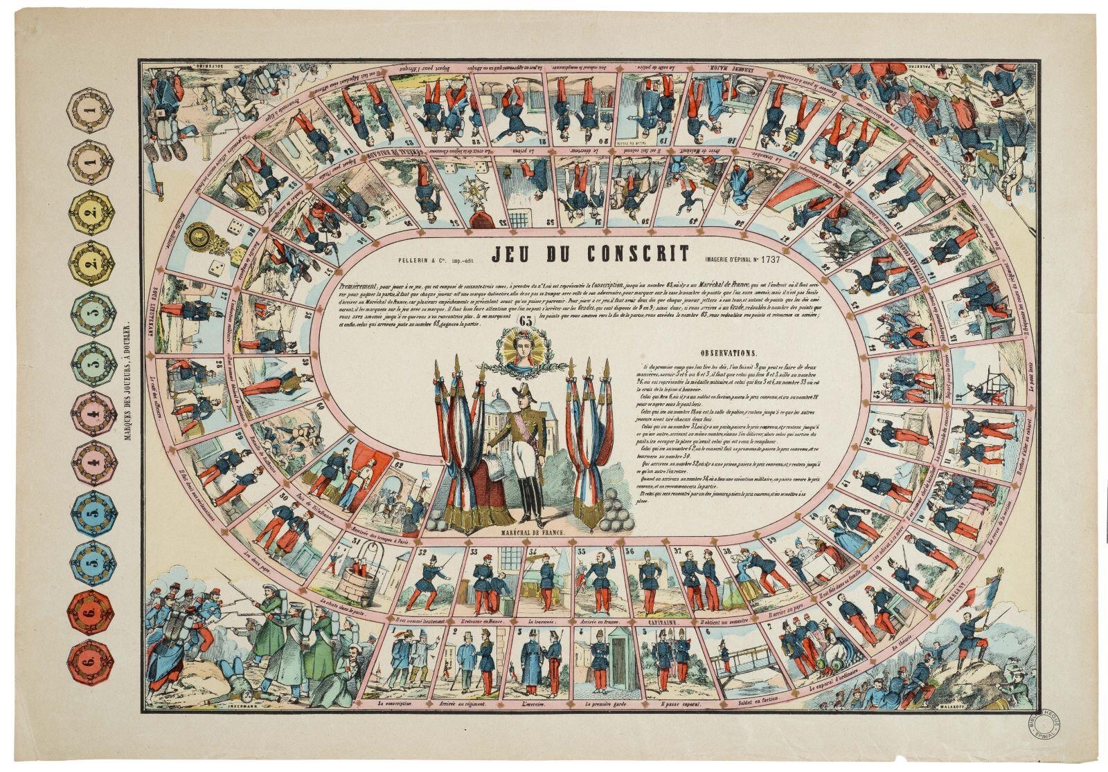 JEU DU CONSCRIT (titre inscrit)