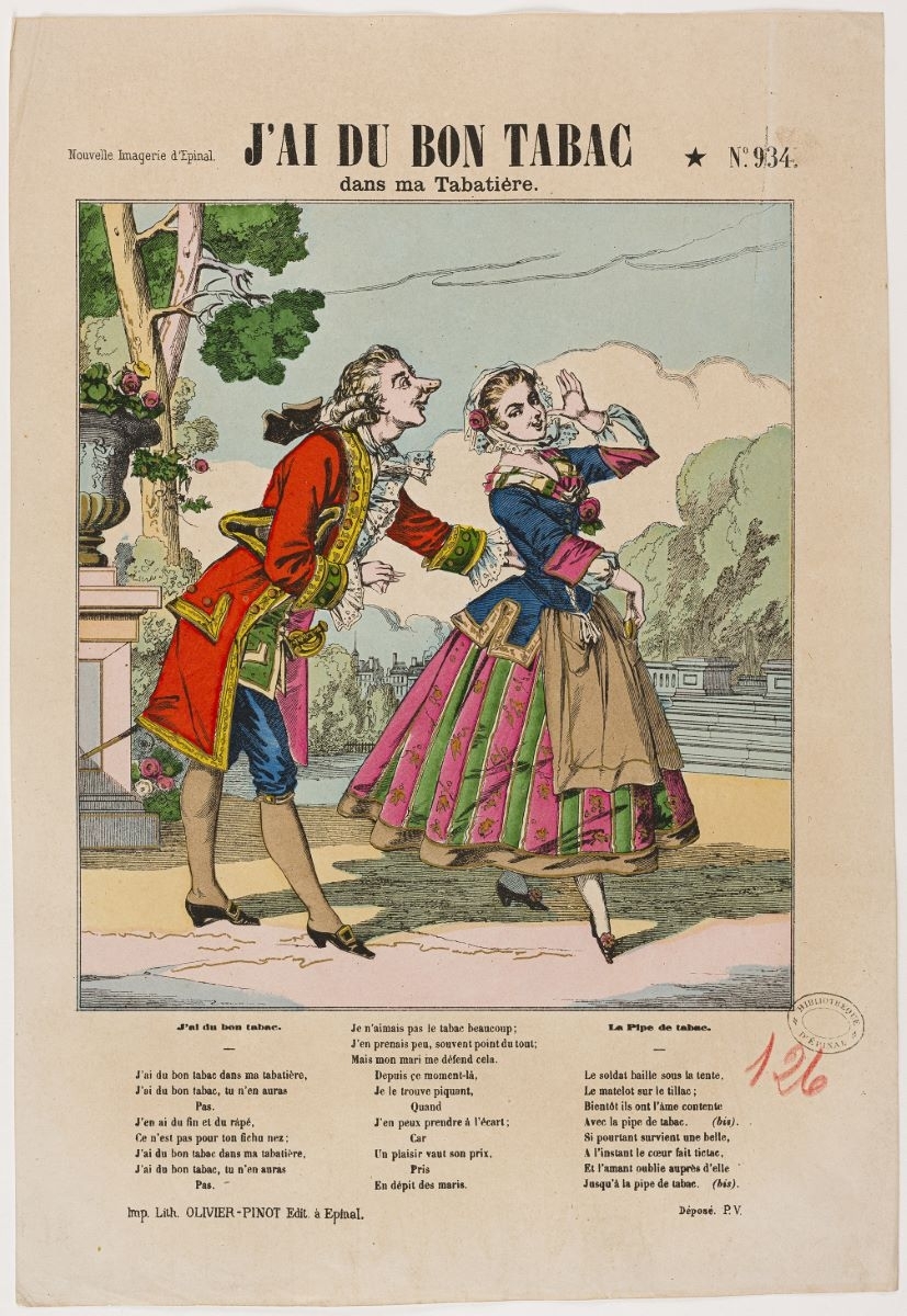J’AI DU BON TABAC / dans ma tabatiére. N° 934 (titre inscrit)