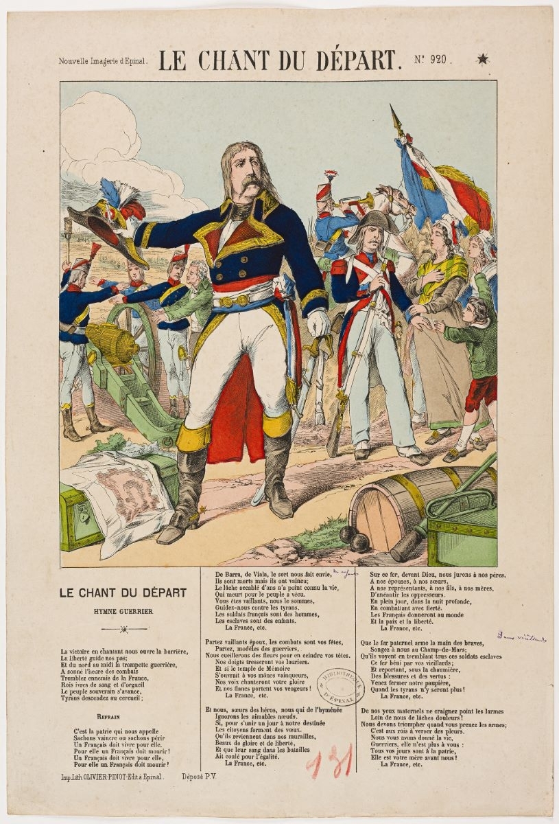 LE CHANT DU DÉPART. N° 920. (titre inscrit)