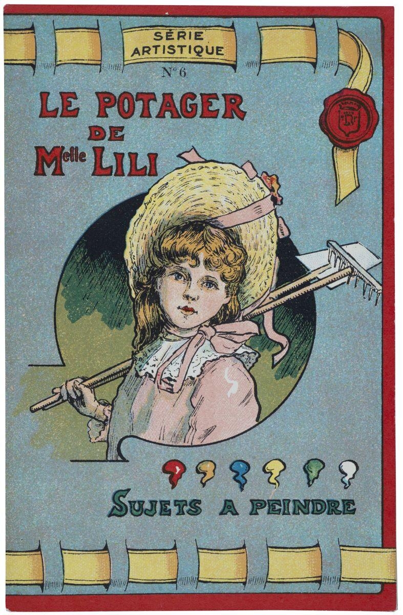 LE POTAGER / DE / Melle LILI / SUJETS A PEINDRE N° 6 (titre inscrit)