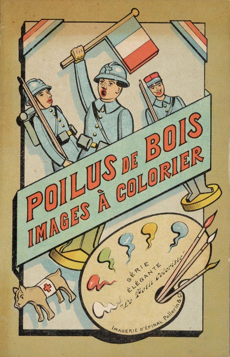 POILUS DE BOIS / IMAGES À COLORIER (titre inscrit)