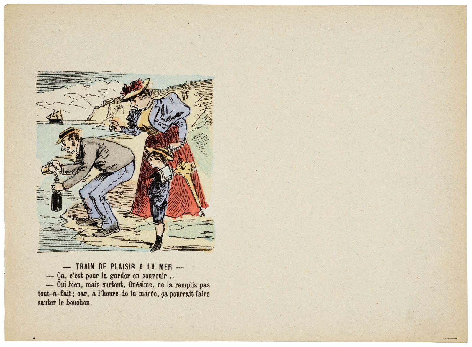 - TRAIN DE PLAISIR A LA MER - (titre inscrit)