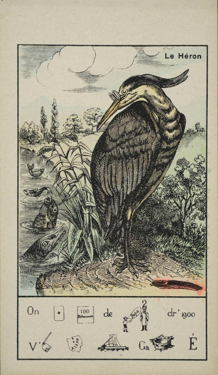 Le Héron (titre inscrit)