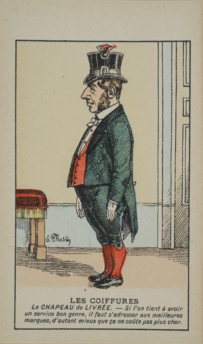 LES COIFFURES (titre inscrit)