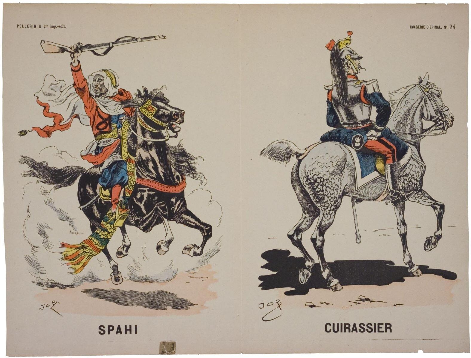 SPAHI / CUIRASSIER (titre inscrit)