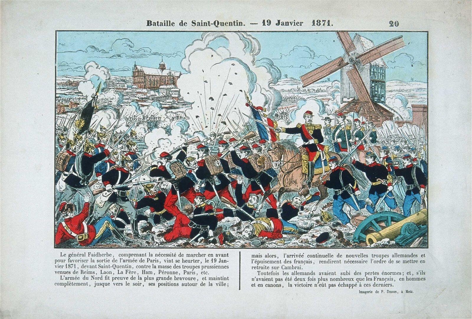 Bataille de Saint-Quentin. - 19 janvier 1871 20 (titre inscrit)