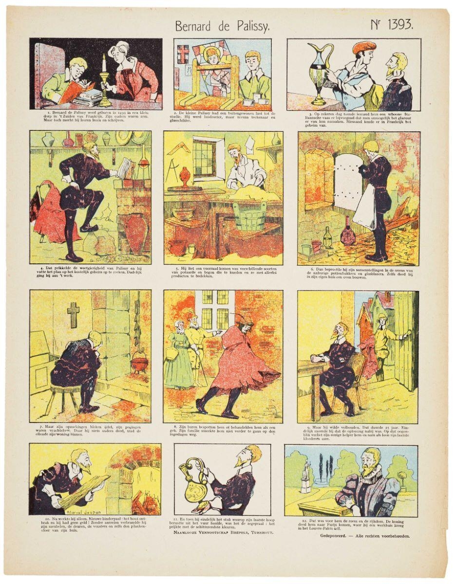 Bernard de Palissy. Nr 1393. (titre inscrit, néerl.)