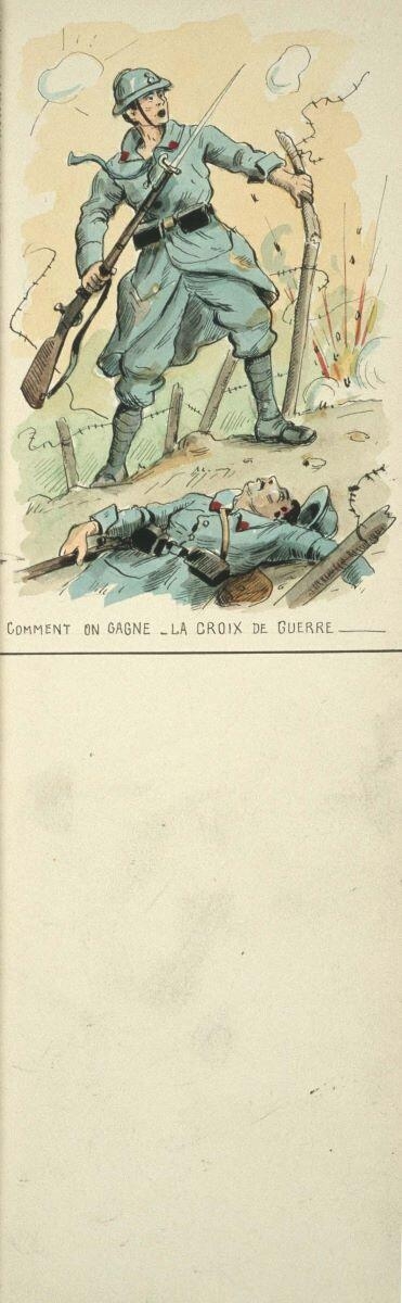 COMMENT ON GAGNE - LA CROIX DE GUERRE (titre inscrit)