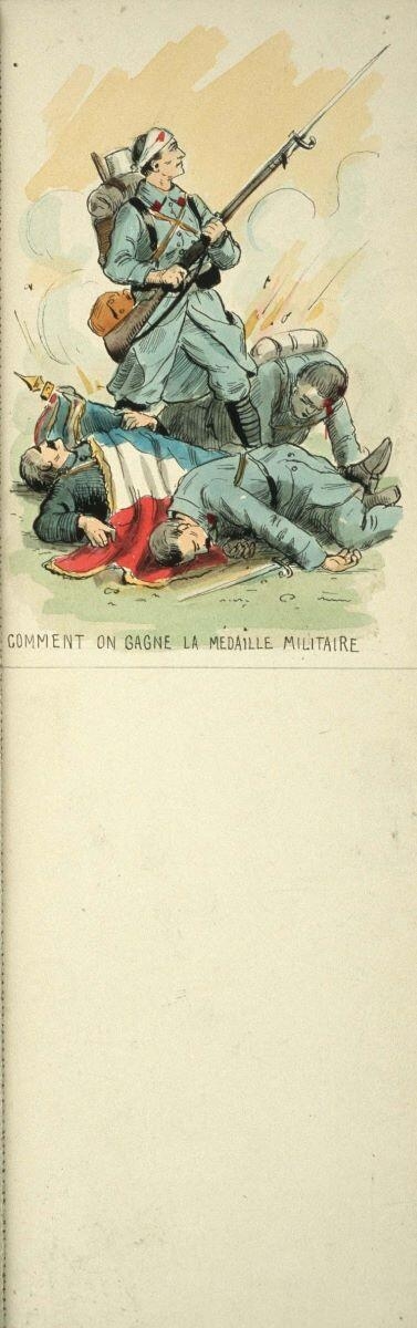 COMMENT ON GAGNE LA MEDAILLE MILITAIRE (titre inscrit)