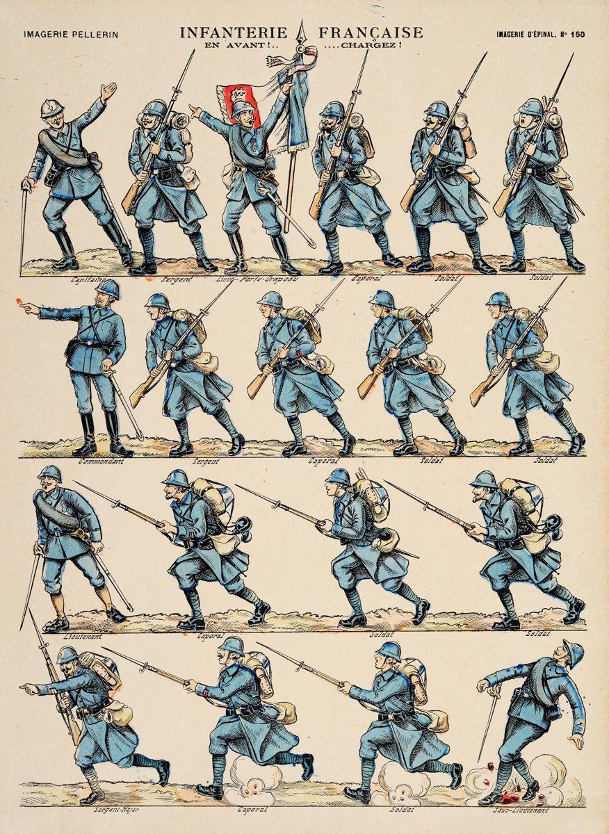 INFANTERIE FRANÇAISE EN AVANT ! ... CHARGEZ !(titre inscrit)