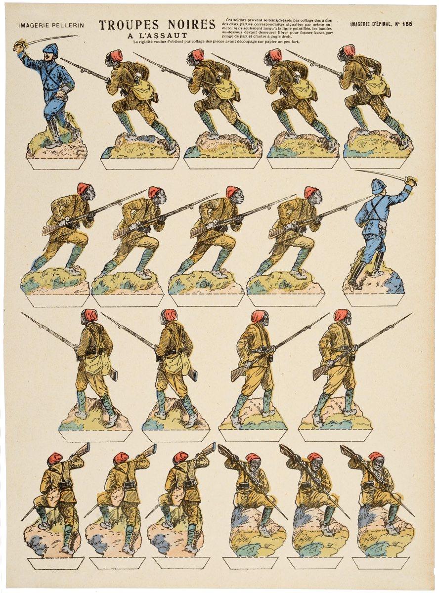 TROUPES NOIRES / A L'ASSAUT (titre inscrit)