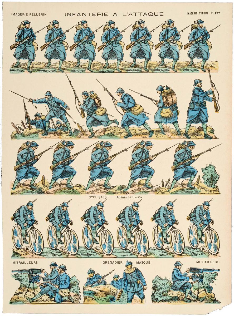 INFANTERIE A L'ATTAQUE (titre inscrit)