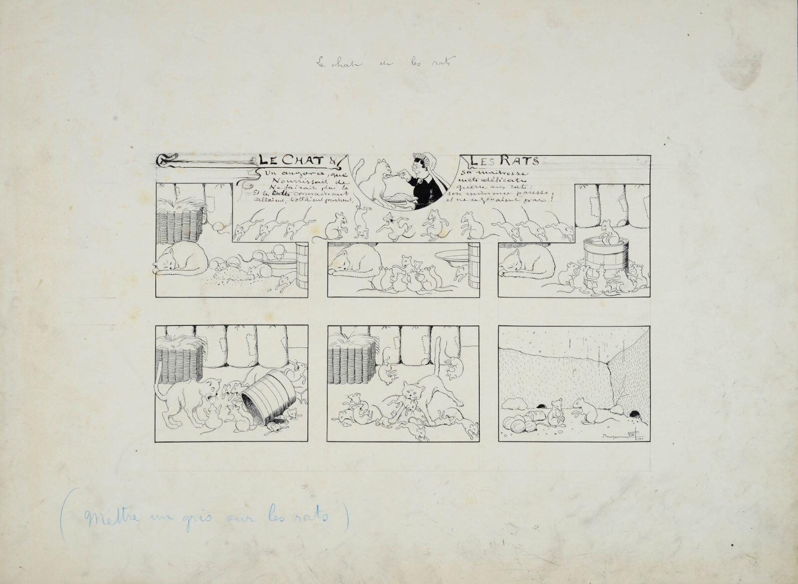 Le chat et les rats (titre inscrit)