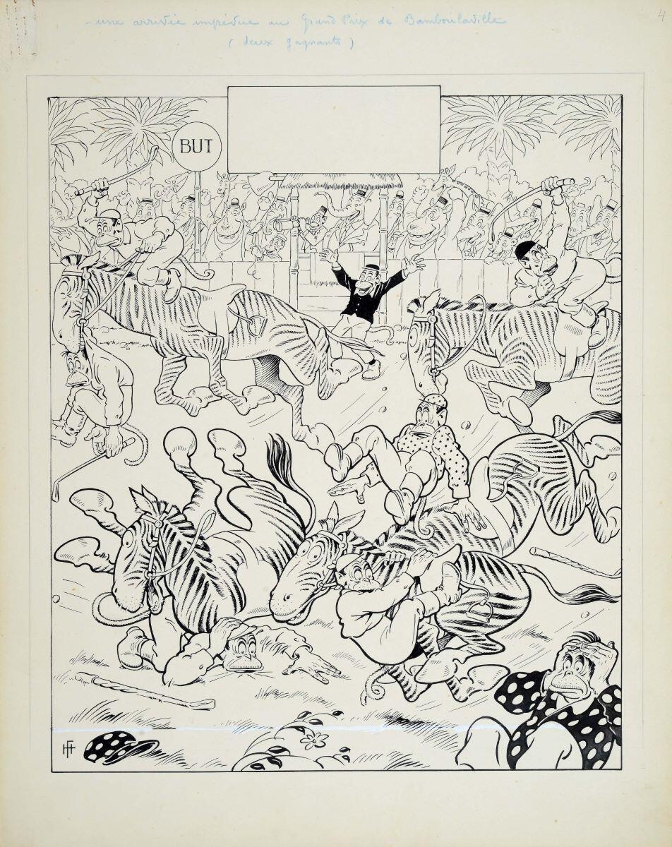 une arrivée imprévue au Grand Prix de Bamboulaville (deux gagnants) 4 (titre inscrit)