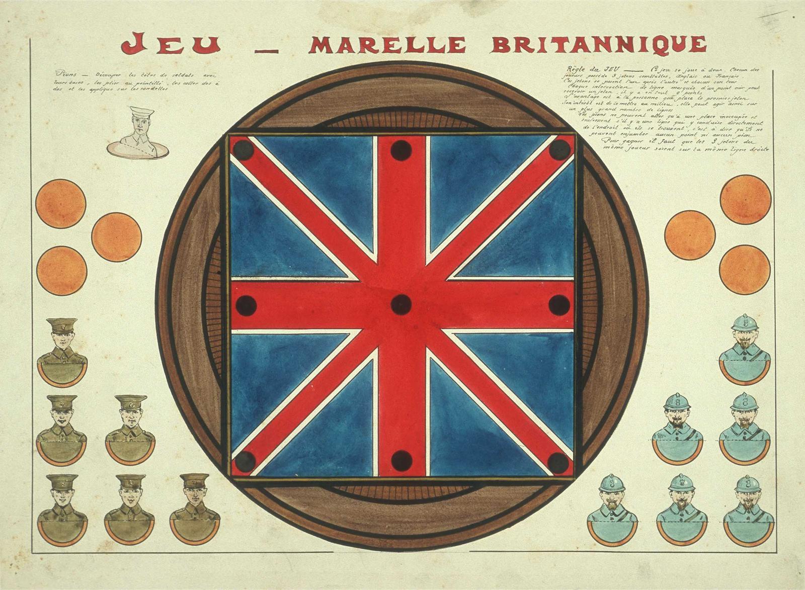 JEU - MARELLE BRITANNIQUE (titre inscrit)