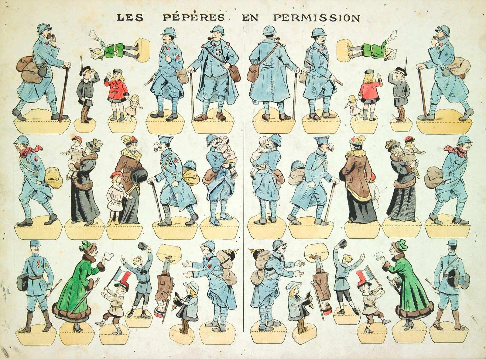 LES PÉPÈRES EN PERMISSION (titre inscrit)