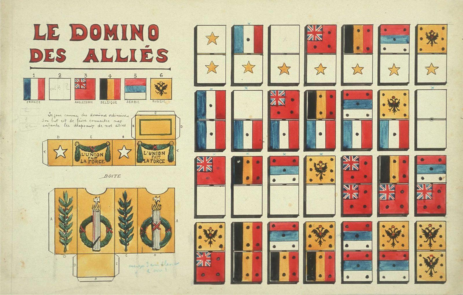LE DOMINO / DES ALLIÉS (titre inscrit)