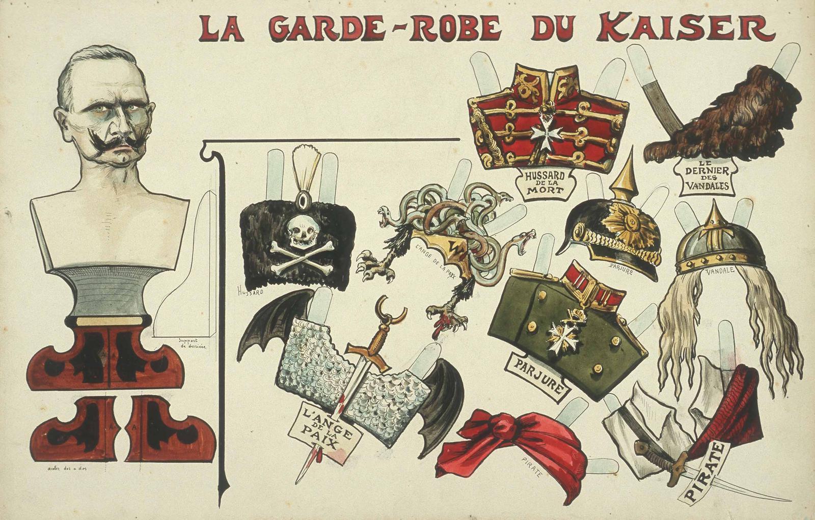 LA GARDE-ROBE DU KAISER (titre inscrit)