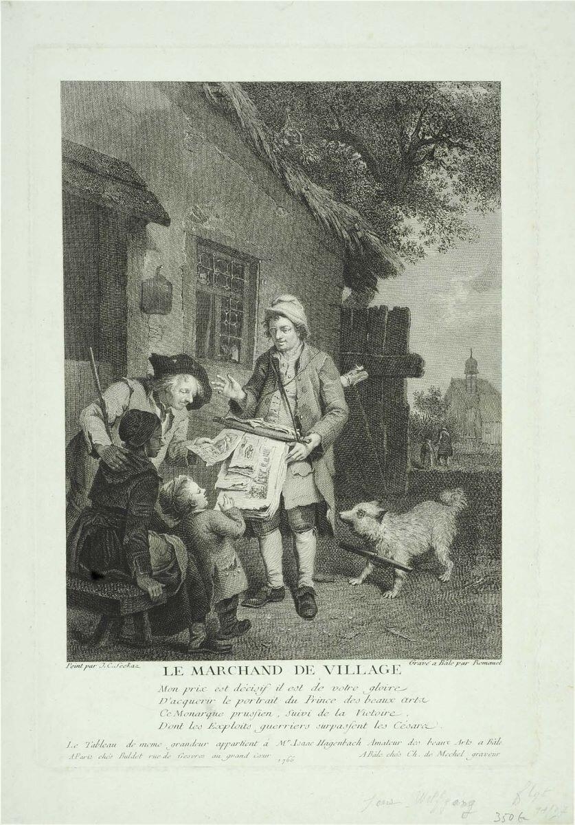 LE MARCHAND DE VILLAGE (titre inscrit)