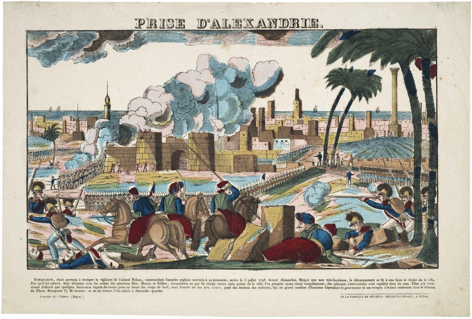 PRISE D'ALEXANDRIE. (titre inscrit)