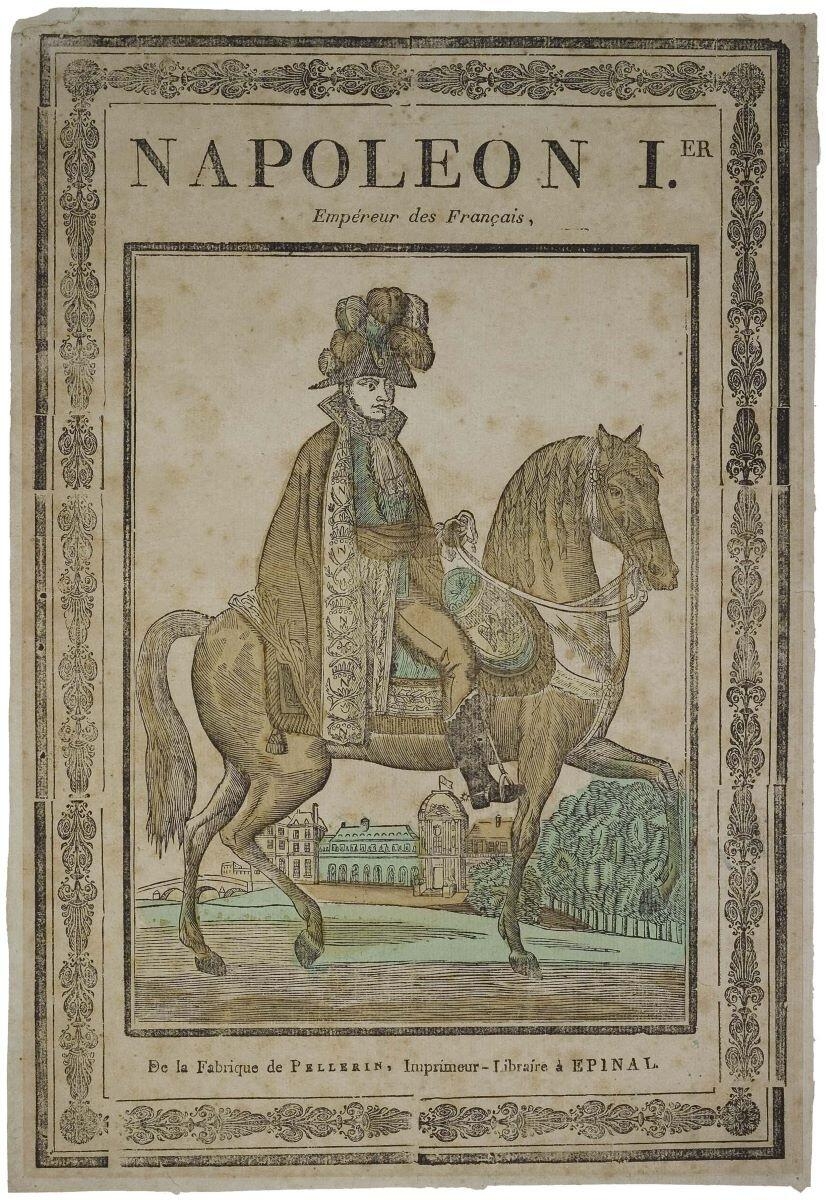 NAPOLEON IER. / Empereur des Français, (titre inscrit)