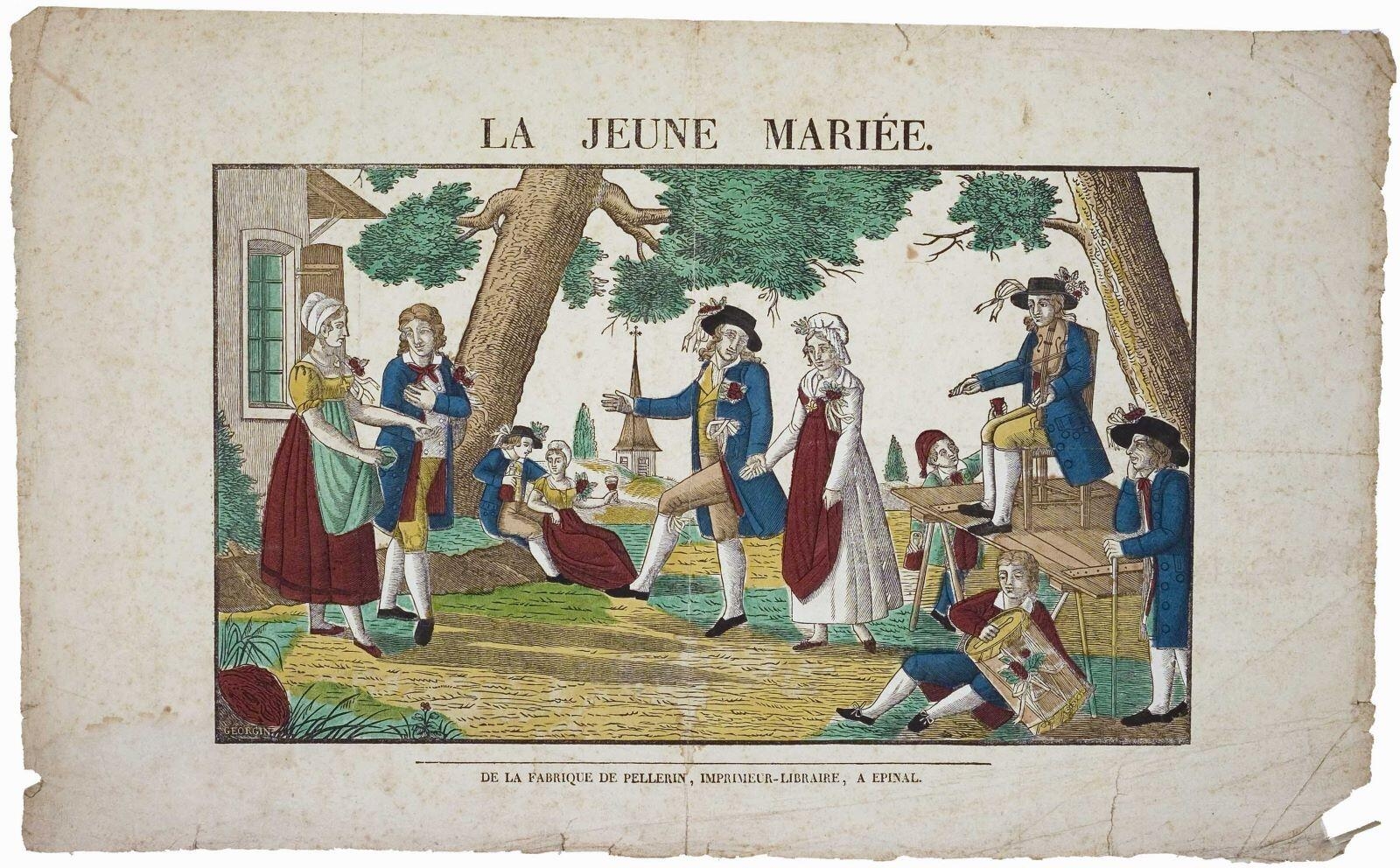 LA JEUNE MARIÉE. (titre inscrit)