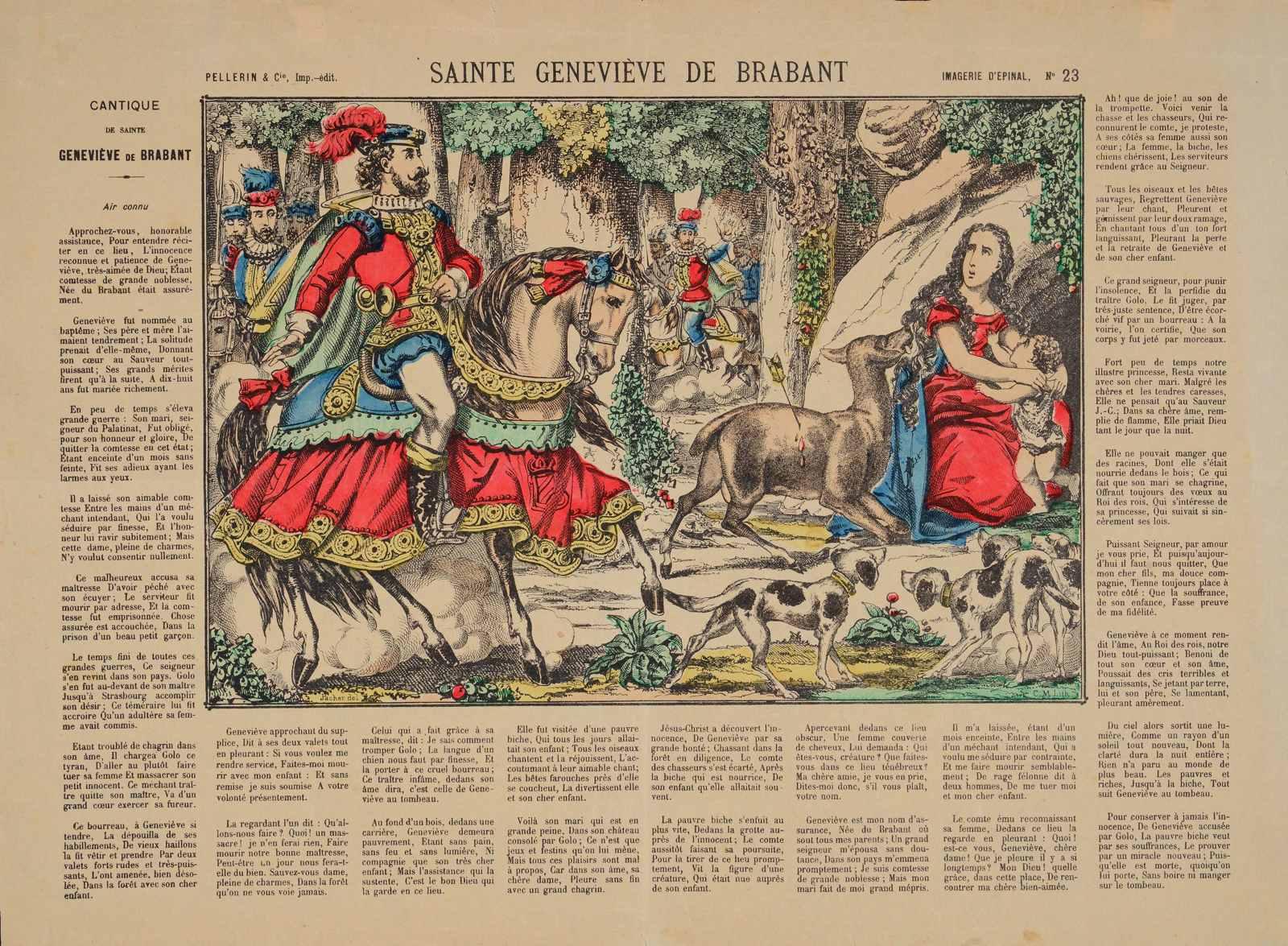 SAINTE GENEVIEVE DE BRABANT (titre inscrit)