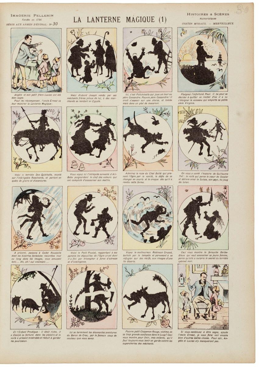LA LANTERNE MAGIQUE (1) (titre inscrit)