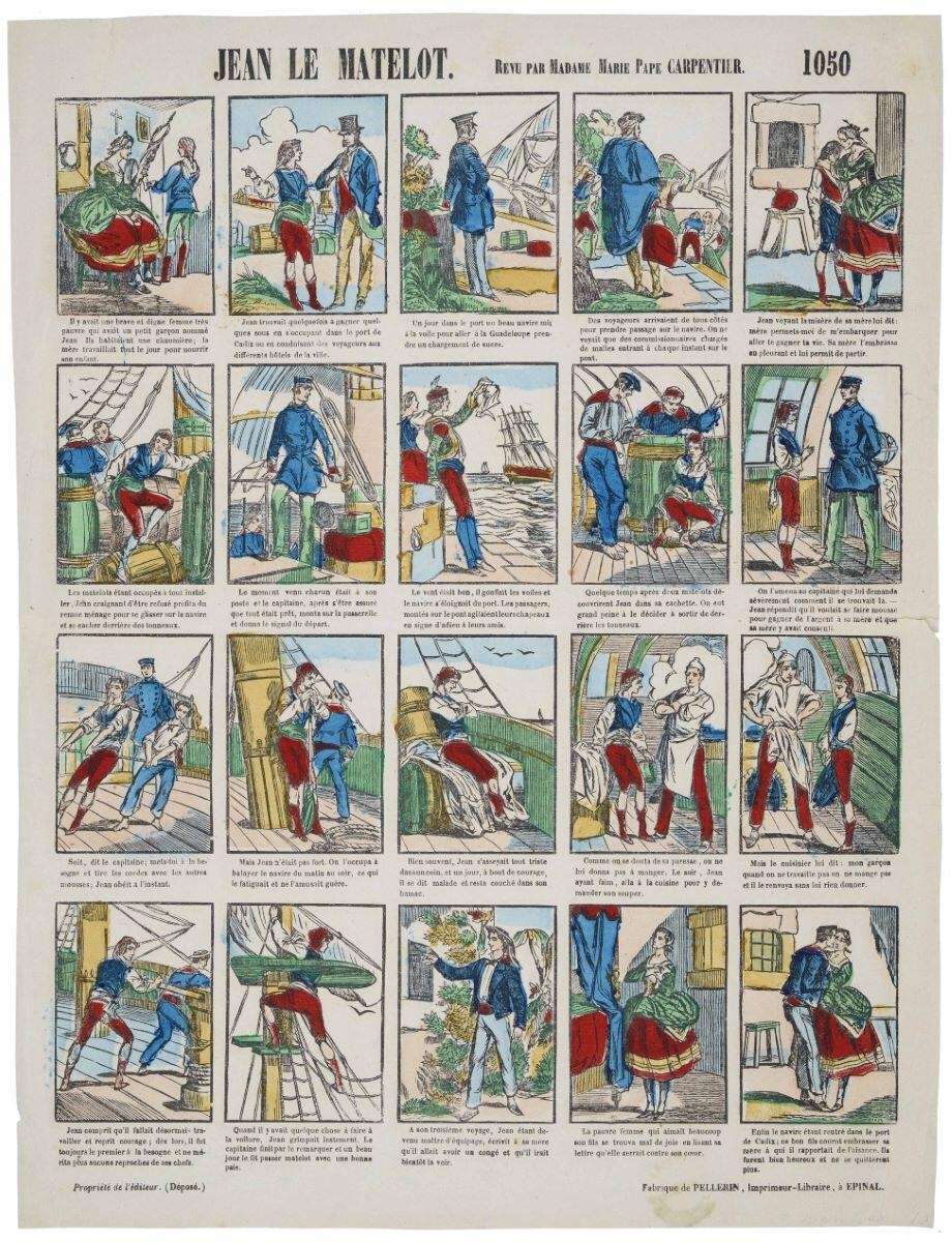 JEAN LE MATELOT. REVU PAR MADAME MARIE PAPE CARPENTIER. 1050 (titre inscrit)