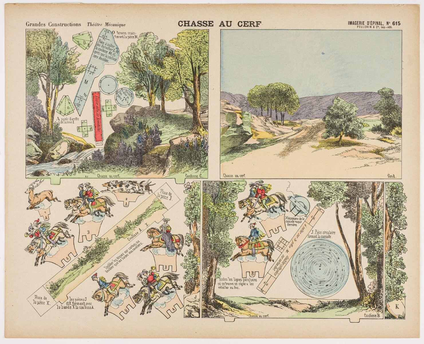 CHASSE AU CERF (titre inscrit)