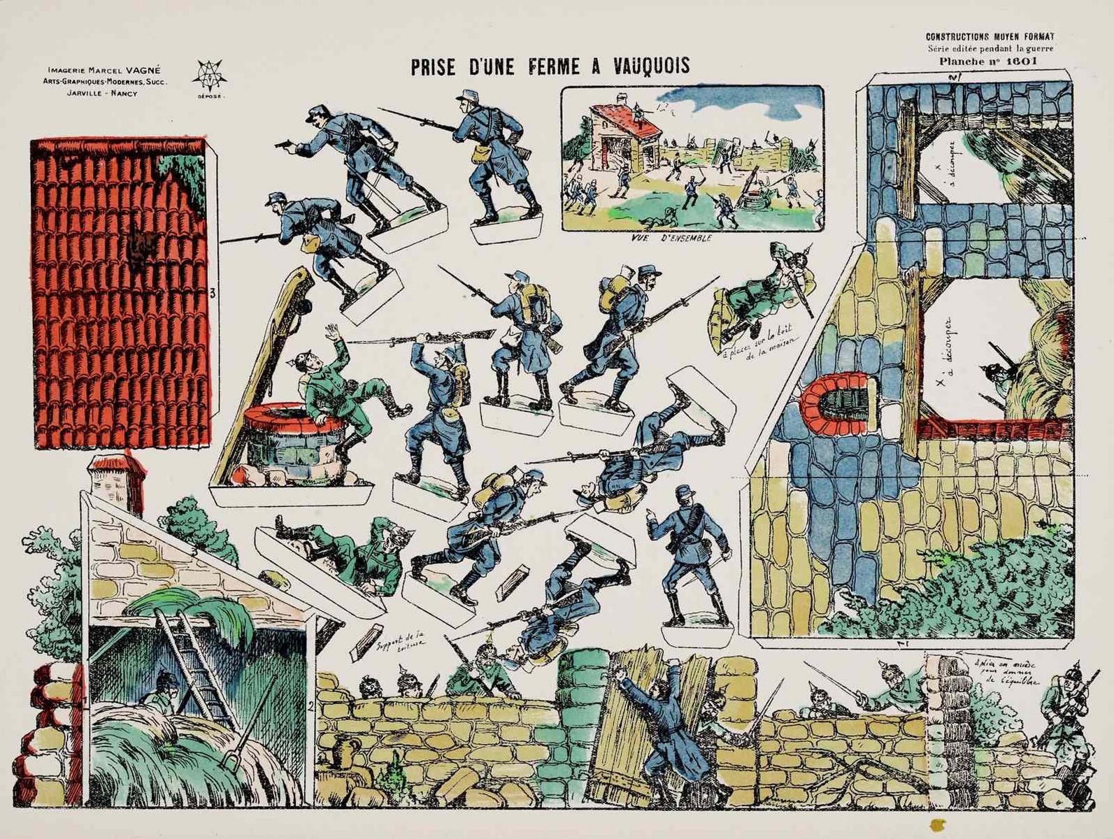 PRISE D'UNE FERME A VAUQUOIS (titre inscrit)