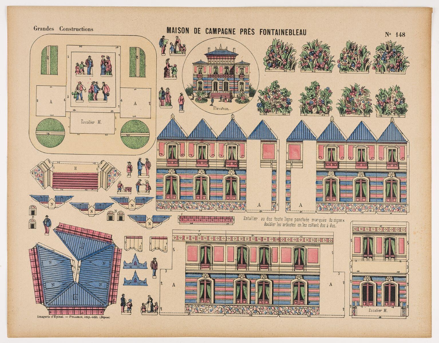 MAISON DE CAMPAGNE PRÈS FONTAINEBLEAU N° 148 (titre inscrit)