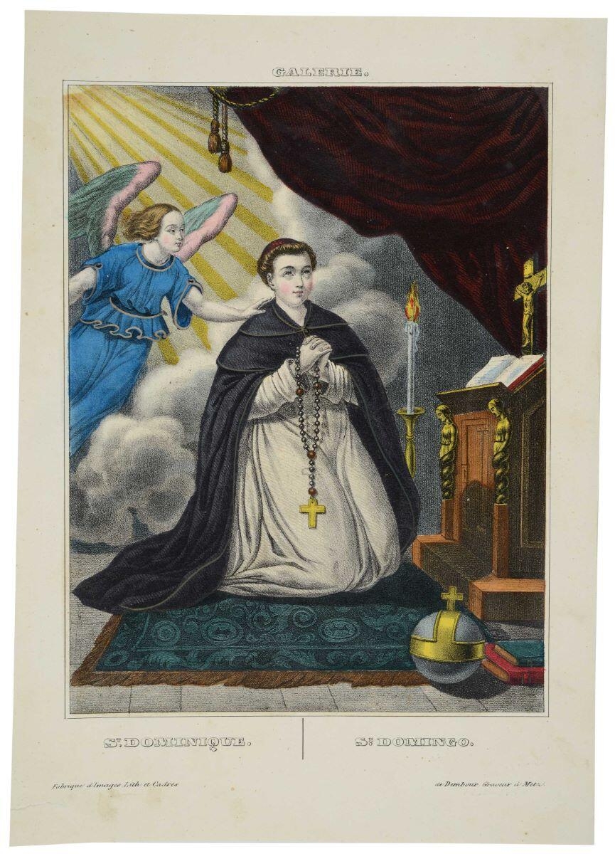 GALERIE. / ST. DOMINIQUE.  (titre inscrit, fr. esp.)