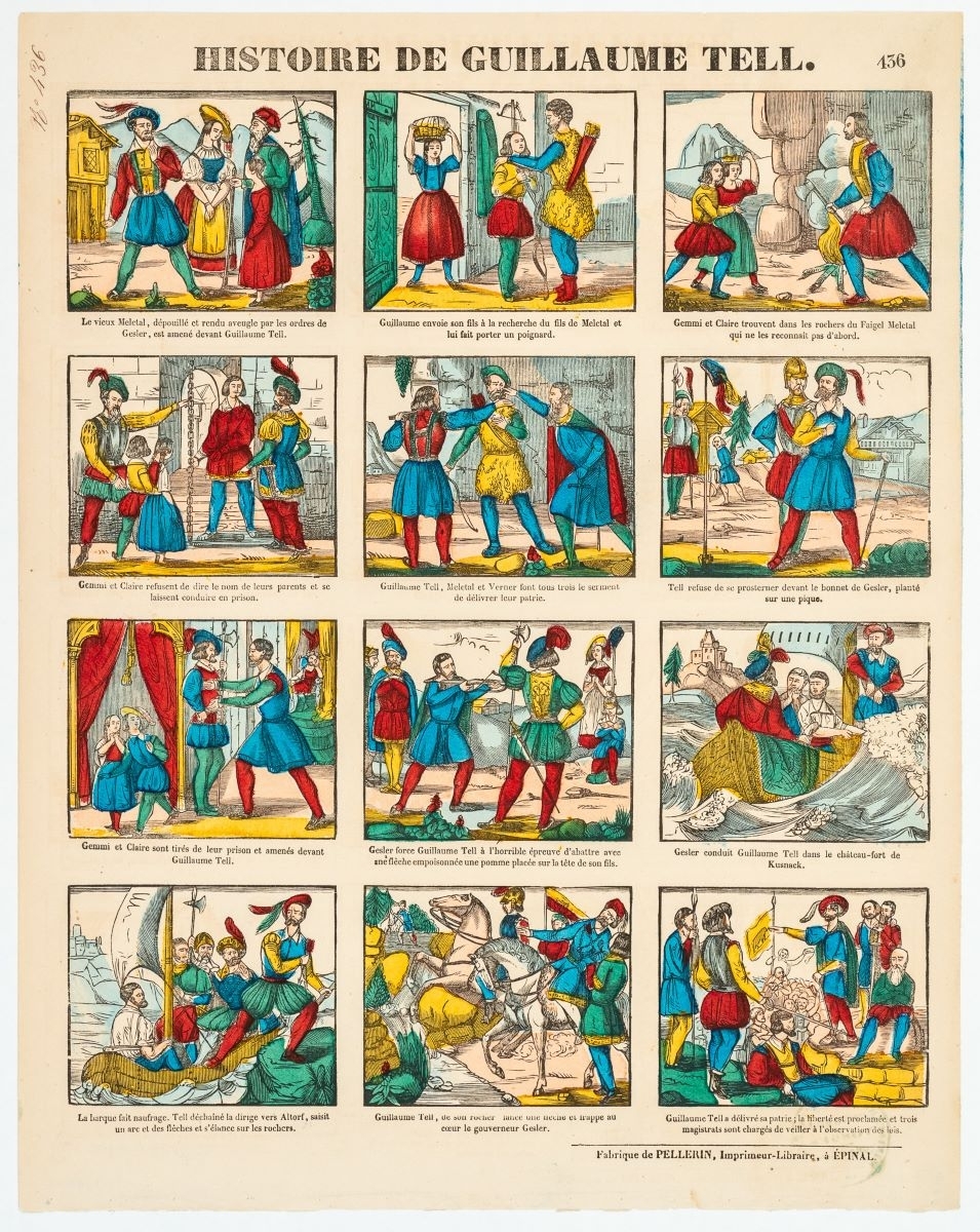 HISTOIRE DE GUILLAUME TELL. 436 (titre inscrit)