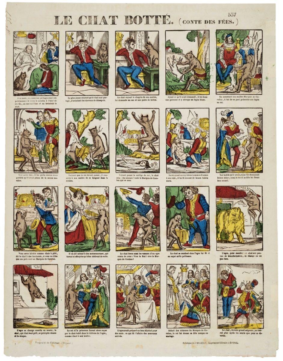 LE CHAT BOTTÉ. (CONTE DE FÉES.) 557 (titre inscrit)