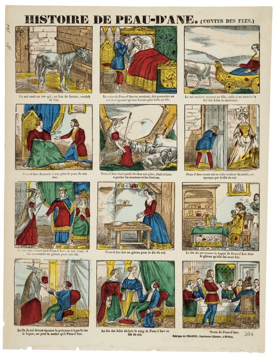 HISTOIRE DE PEAU-D'ANE. (CONTE DES FÉES.) (titre inscrit)