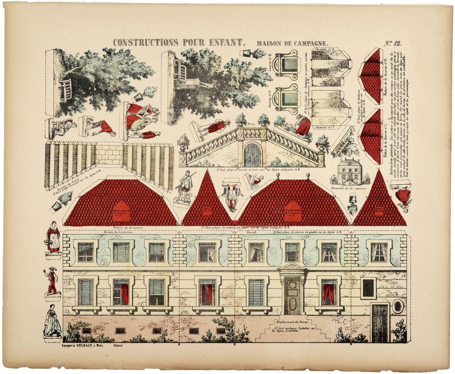 MAISON DE CAMPAGNE. N°..12. (titre inscrit)