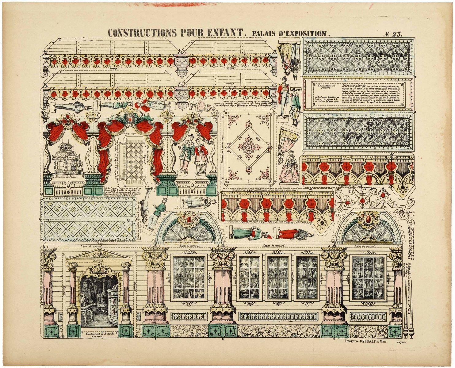 PALAIS D'EXPOSITION. N°. 23. (titre inscrit)
