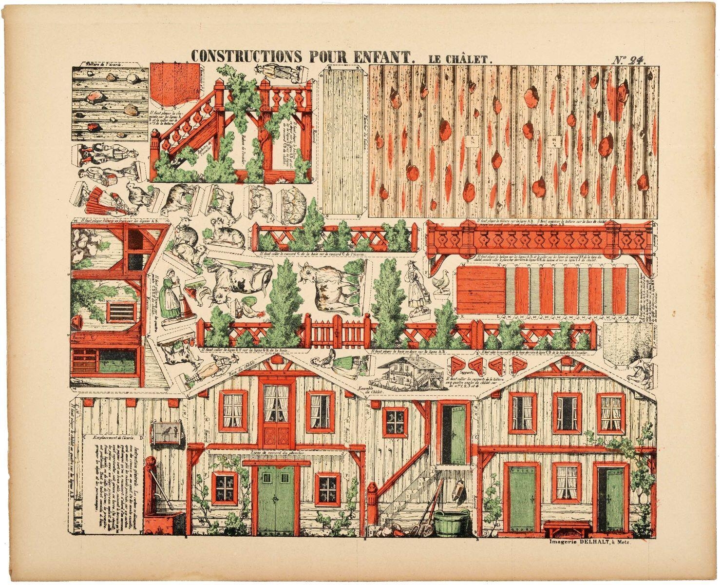LE CHÂLET. N°. 24. (titre inscrit)