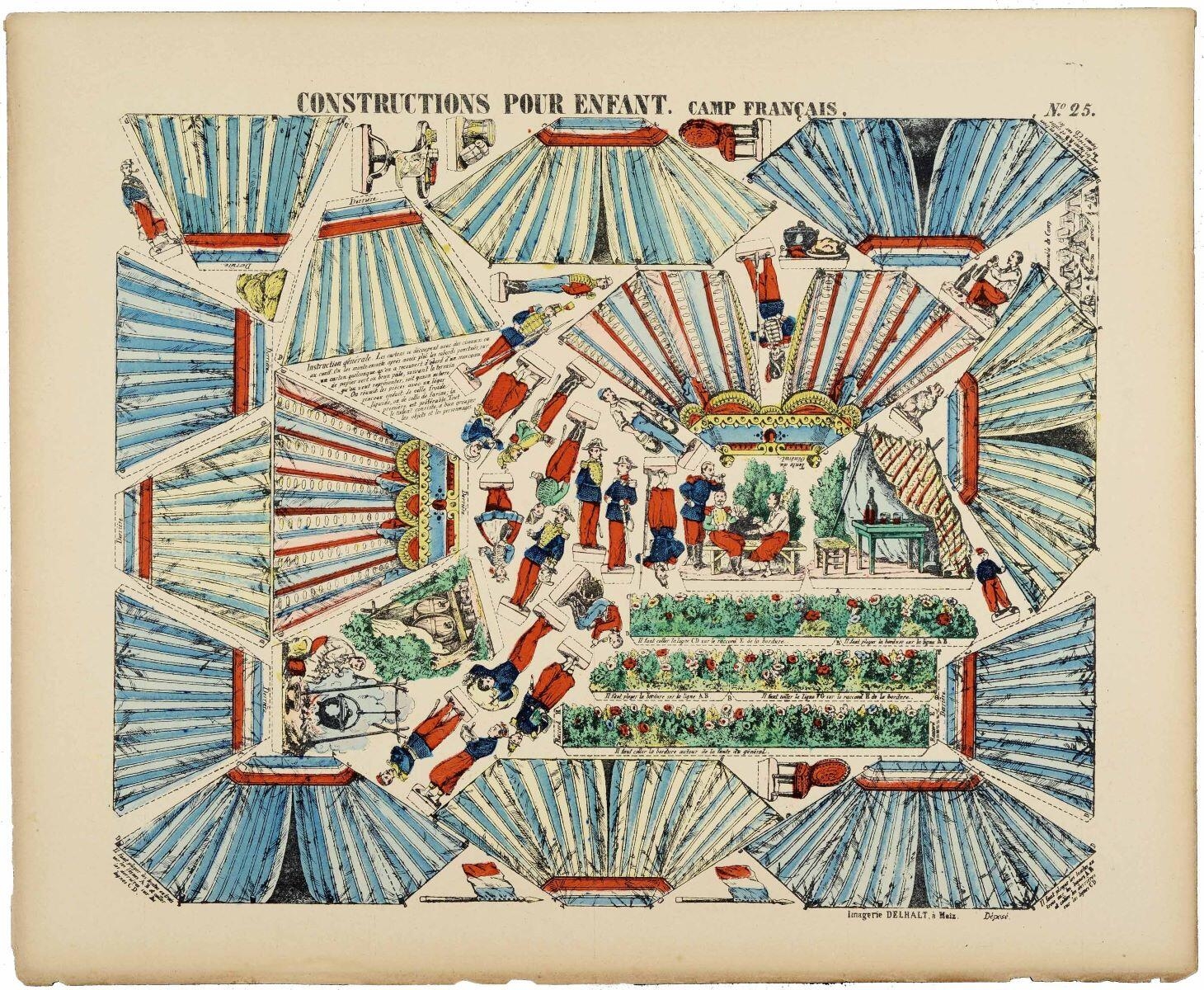 CAMP FRANÇAIS. N°. 25. (titre inscrit)