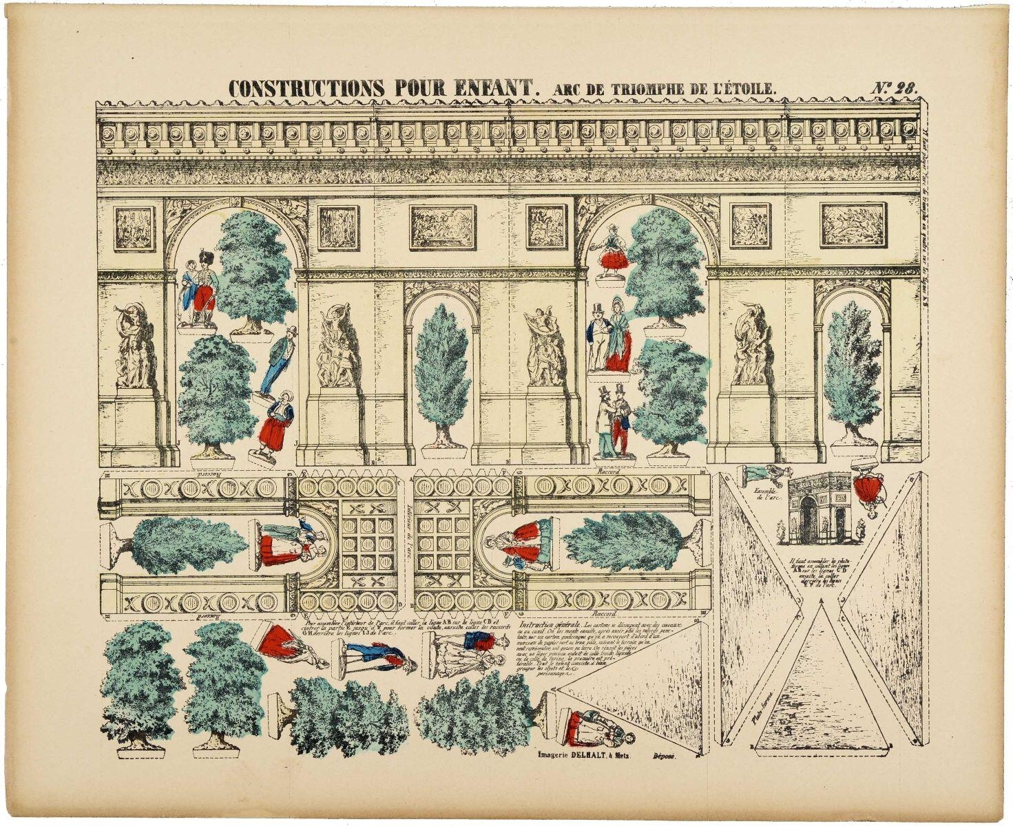 ARC DE TRIOMPHE DE L'ÉTOILE. N°. 28. (titre inscrit)