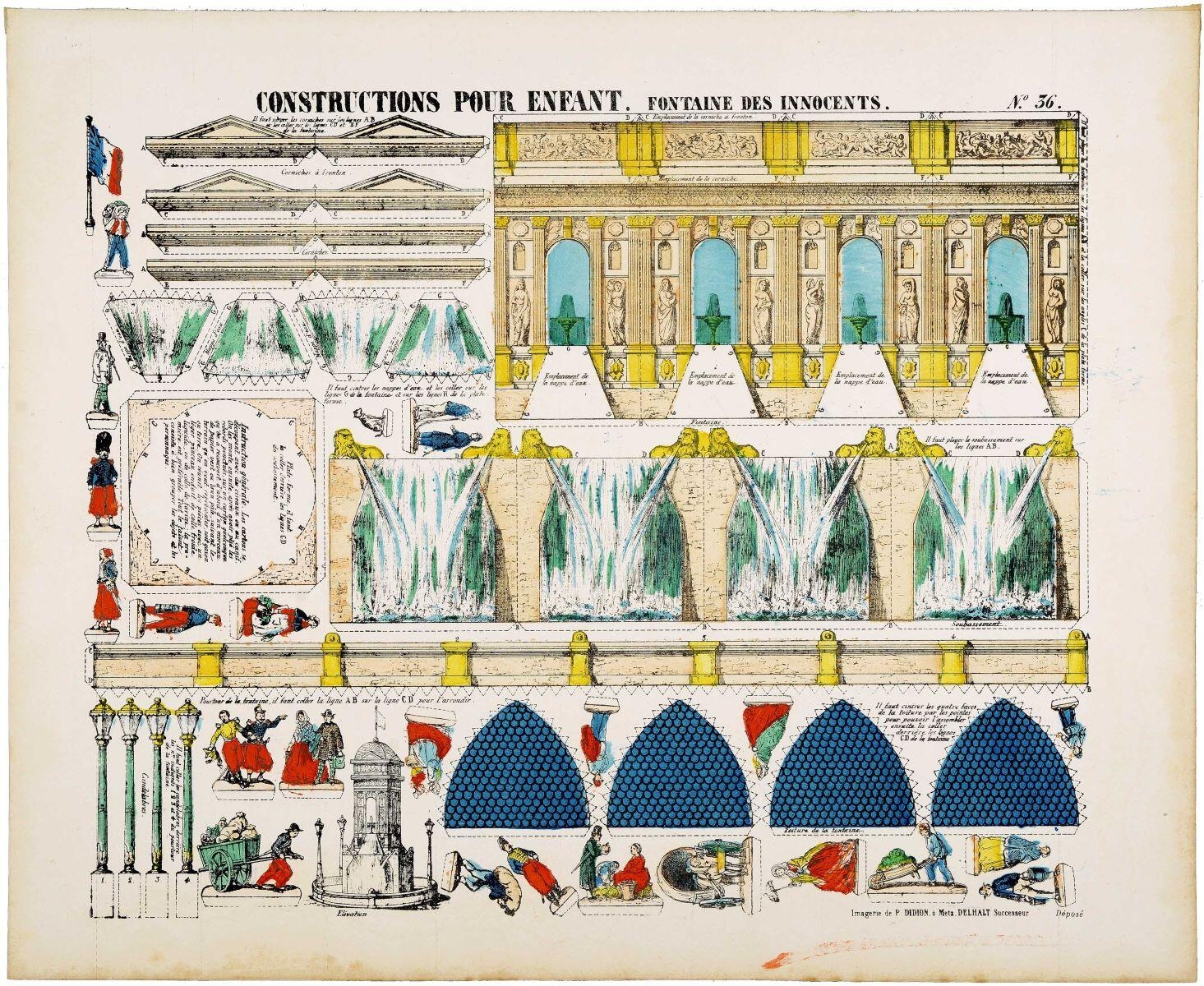 FONTAINE DES INNOCENTS. N°. 36. (titre inscrit)