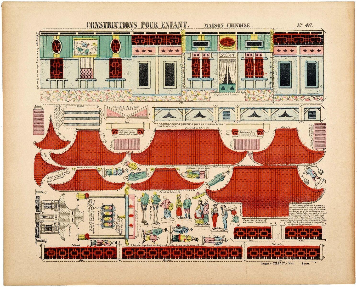 MAISON CHINOISE. N°. 40. (titre inscrit)
