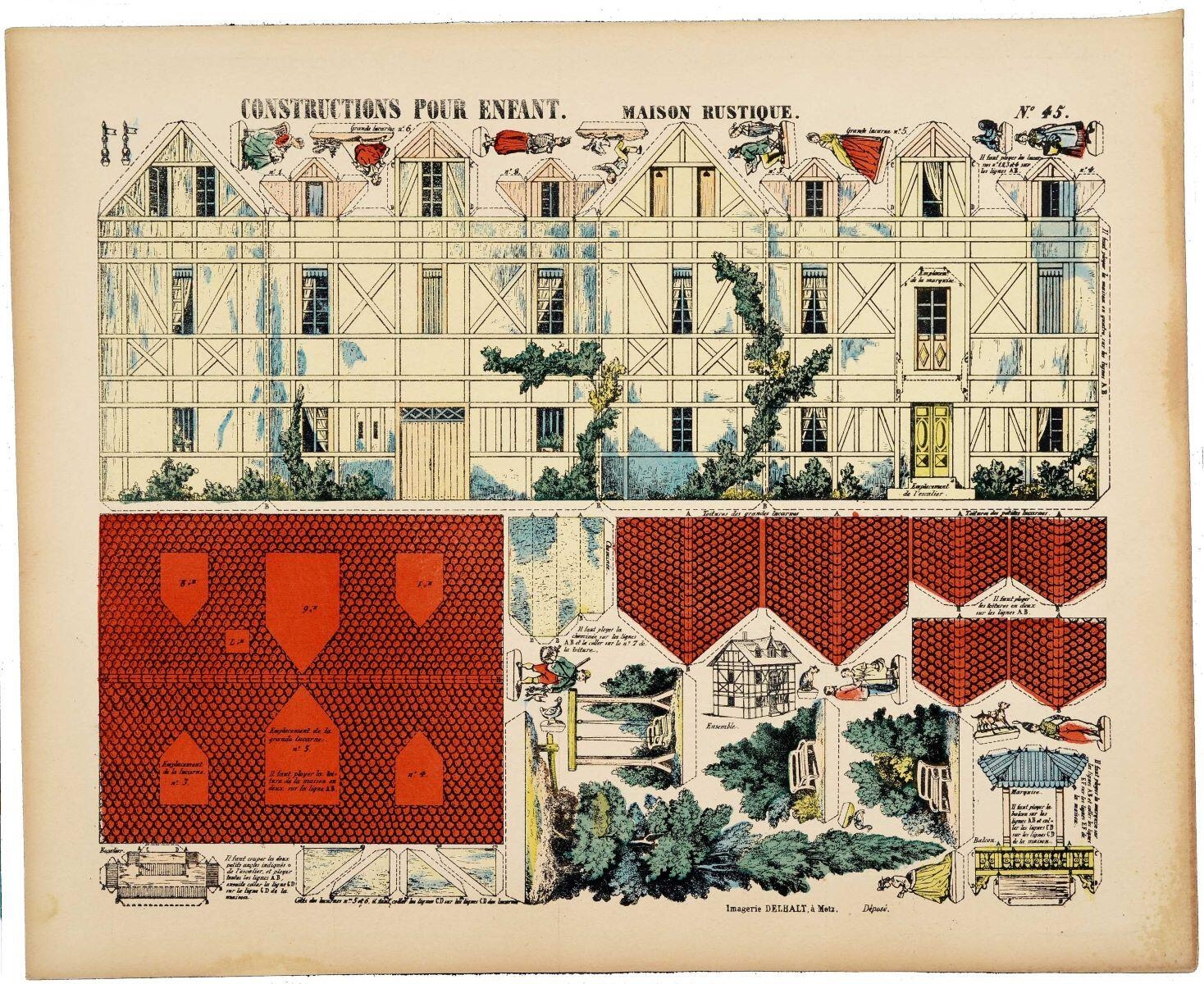 MAISON RUSTIQUE. N°. 45. (titre inscrit)