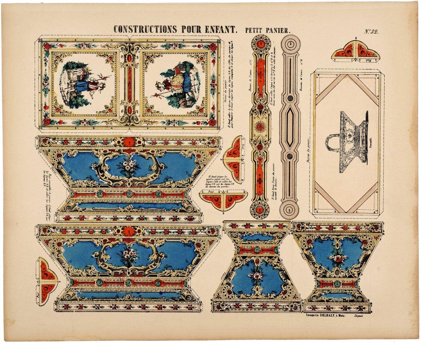 PETIT PANIER. N°. 52. (titre inscrit)