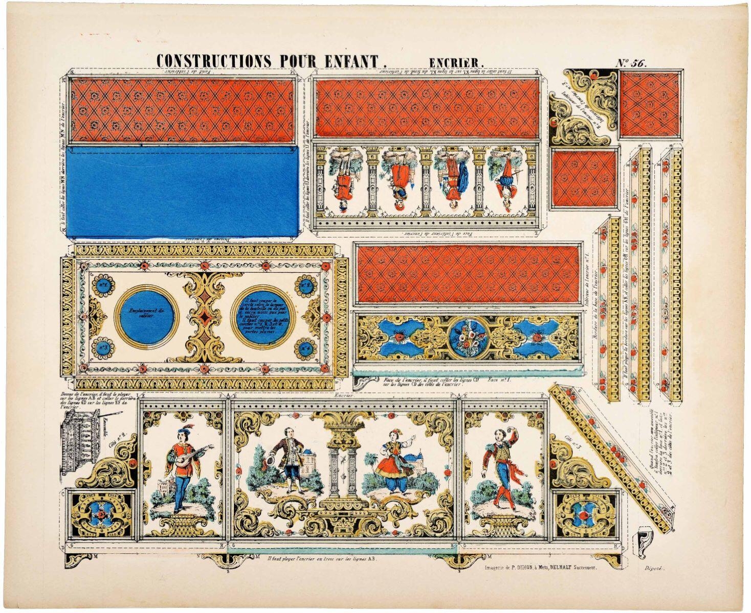 ENCRIER. N°. 56. (titre inscrit)