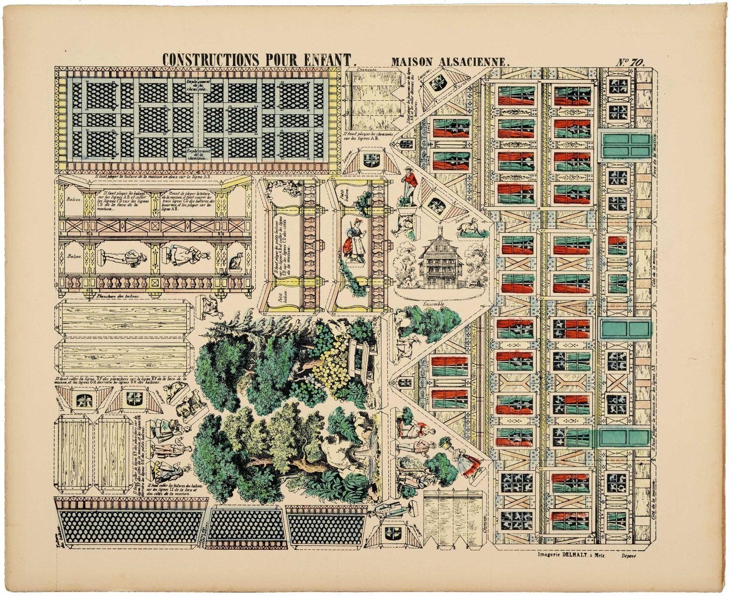 MAISON ALSACIENNE. N°. 70. (titre inscrit)