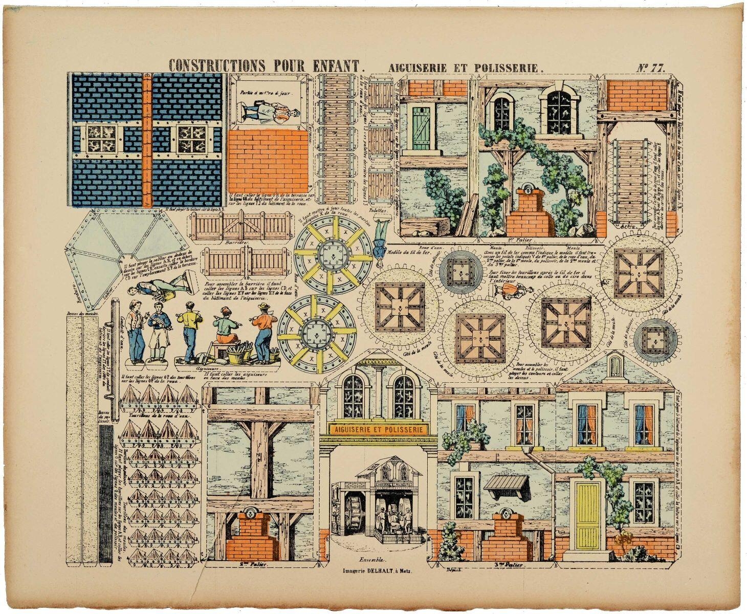 AIGUISERIE ET POLISSERIE. N°. 77. (titre inscrit)