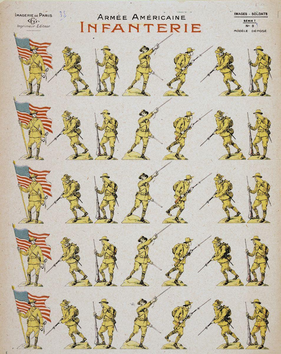 ARMÉE AMÉRICAINE / INFANTERIE (titre inscrit)