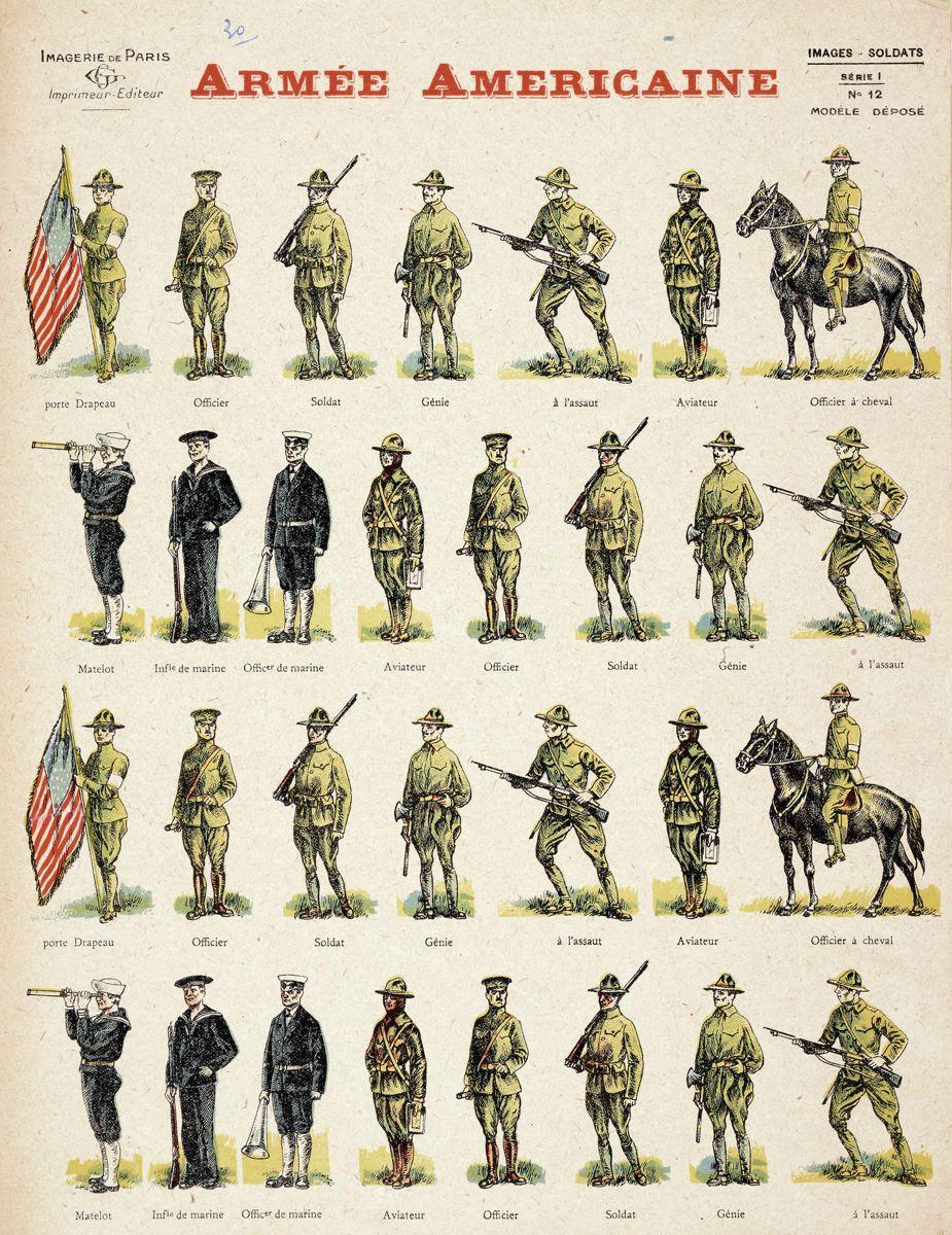 ARMÉE AMERICAINE (titre inscrit)